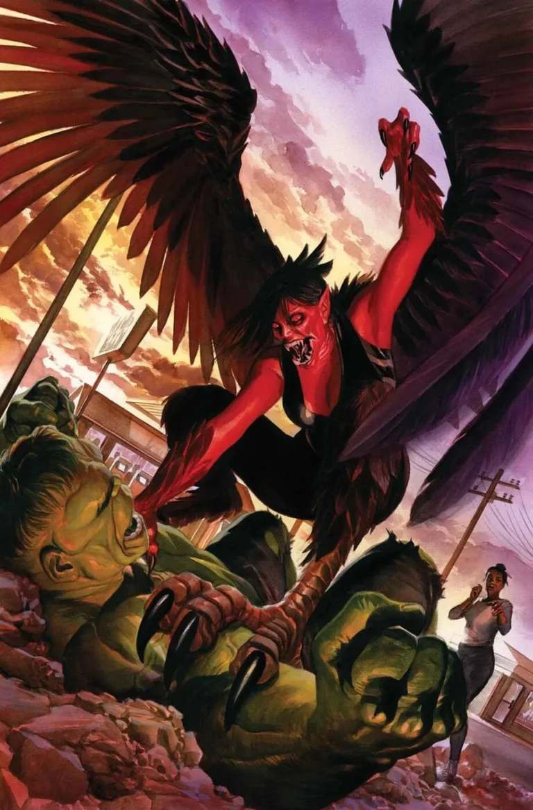 red she hulk harpy